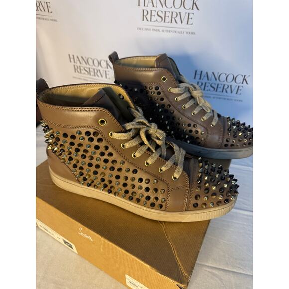 Christian Louboutin Louis Spikes High-Top Sneaker EU44 main image 5